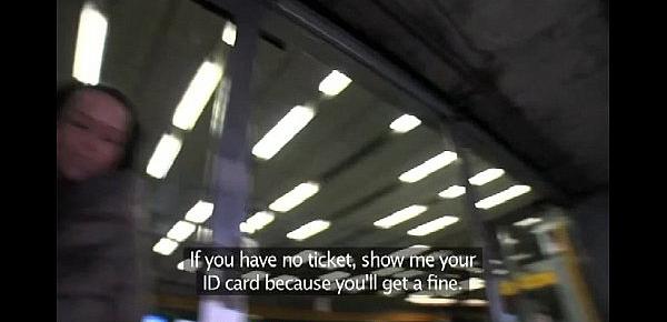  PublicAgent Short Girl gets fucked by fake ticket inspector